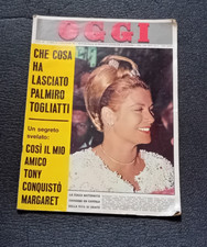 OGGI settimanale giornale rivista fatti storici musica spettacolo SANREMO