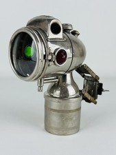 Antico Fanale “Gloria” Lanterna A Carburo Per Bicicletta Storica XX Sec.