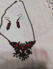 Parure Gioielli Da Donna Con  Farfalla Collana, Orecchini Set Delicato Elegante 