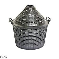 FODERO COPRIDAMIGIANA PER DAMIGIANA 15 LT. PROTEZIONE TRAFORATA IN PLASTICA