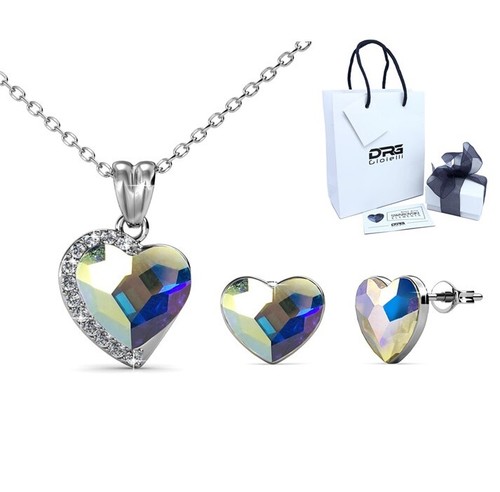 Parure cuore collana - collana, orecchini
