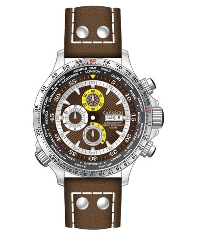 Cronografo cavadini orologio - cronografo,