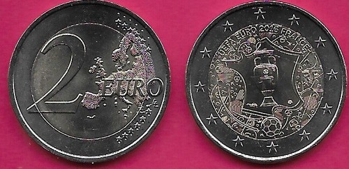 Francia euro 2016 unc anno - unc,