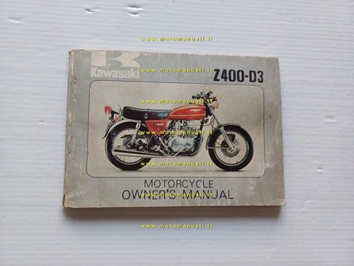 Kawasaki 400 1975 manuale - 400,