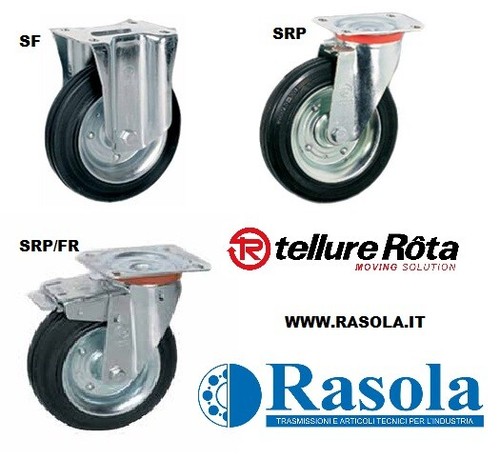 Ruote gomma tellure rota - gomma,