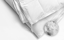 Piumino Flou 4 stagioni in piuma d'oca ungherese sdoppiabile