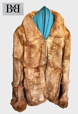 B*B Couture - Giacca Donna Scamosciato/vero Lapin Taglia 46 Elegante Qualità