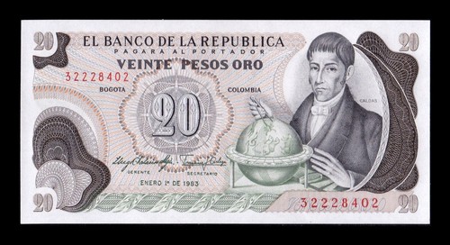 Colombia pesos oro - 20,
