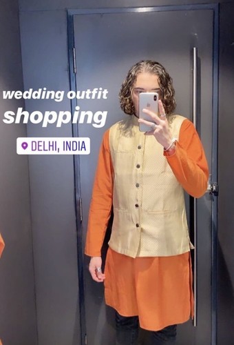 Abbigliamento indiano uomo set