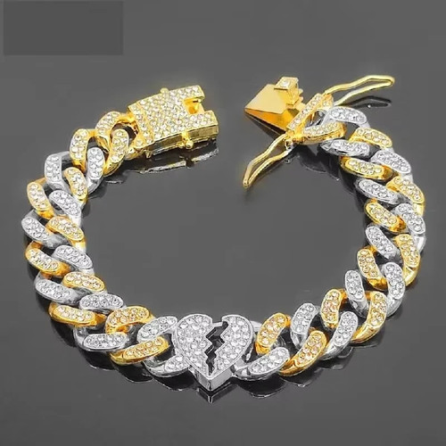 Bracciale cubano cuore