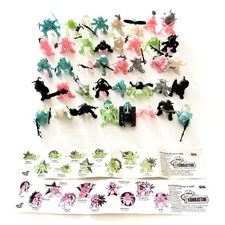 Collezione Completa Ninja Kombattini - 40 Personaggi + Armi - Gig El Greco 1989