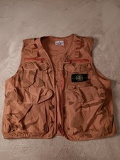 Gilet mimetico Supreme Stone Island Riot Coral SS19 medio logo ricamato