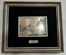 Acquaforte su lastra argento