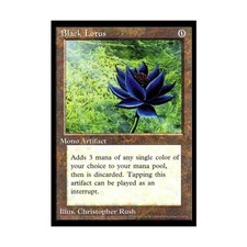 Carte WotC MTG Oversize Black