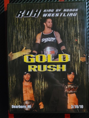 Roh gold rush dvd ring - gold,