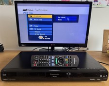Panasonic DMR-EX83 Registratore DVD con HDD Freeview Telecomando DVB 