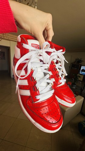 Adidas top ten rosso - rosso, vernice