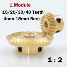 Ingranaggio conico ottone 1