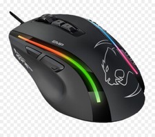 ROCCAT Kone EMP RGB Mouse da gioco ad alte prestazioni ottiche, 12.000 dpi, nero, difettoso