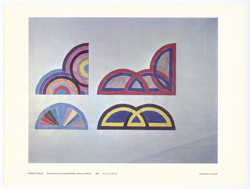 Frank stella vintage 1968 - stella,