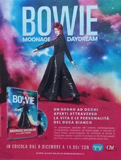 Pubblicità Advertising Italian Ritaglio 2022 DAVID BOWIE Moonage Daydream