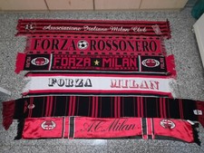 Sciarpe Milan, 6 pezzi, no maglia ultras Fossa Leoni Brigate Gullit Giroud Leao
