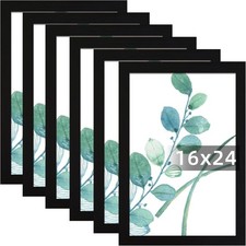 16X24 Picture Frame Black Set