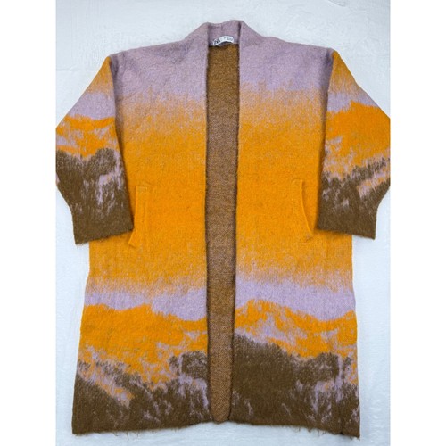 Zara maglione cardigan lungo - cardigan,