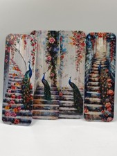 Peacock Staircase Bookmark Set