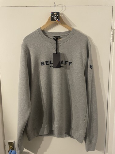 Belstaff maglione felpa grigio - belstaff,