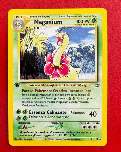 Lotto carte pokemon - carte, meganium