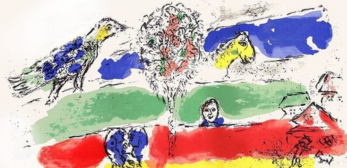 Marc chagall lithographie - chagall,