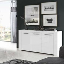 Credenza buffet bianca 144 cm