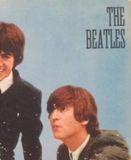 MUSICA-CANTANTI-GRUPPO MUSICALE ANGLOSASSONE-BEATLES-CARTOLINA D'EPOCA-ANNI '60