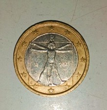 RARISSIMA MONETA D'ITALIA 1 EURO  DEL 2007 "MOLTISSIMI ERRORI DI CONIO"