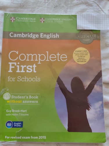 Complete first for schools - first,