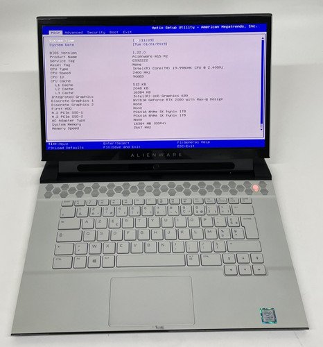 Alienware m15 i9 - alienware,