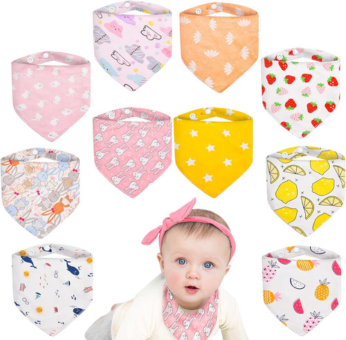 Bavaglini neonati bandana con - neonati,