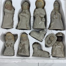 Presepe in ceramica smaltata