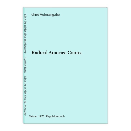 Radical america comix - radical,