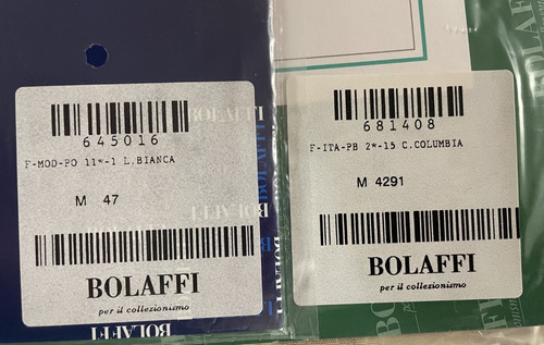 Lotto francobolli certificati