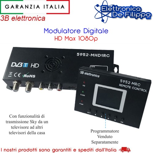 Modulatore dvb max - hd,