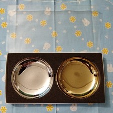 Porsche coppia vassoi acciaio