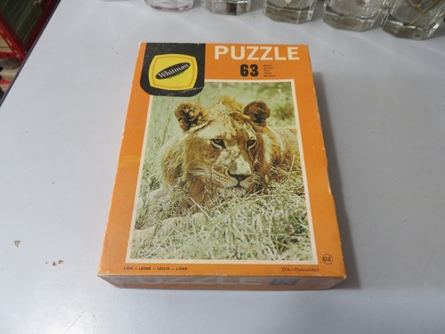 Puzzle vintage whitman - puzzle, 63