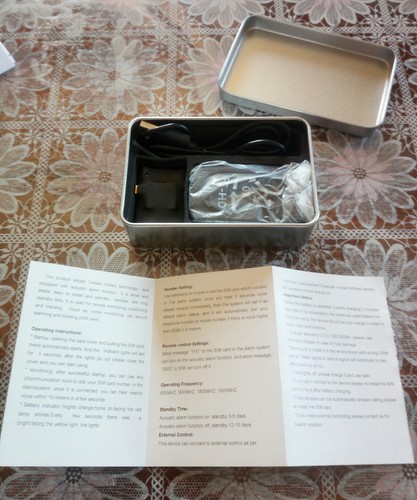 Microspia antifurto sim mod - a,