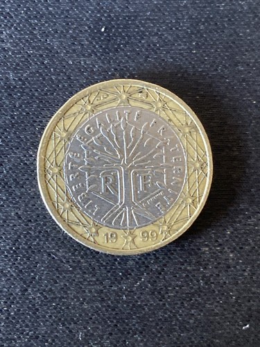 Moneta euro francese rara - moneta, 1