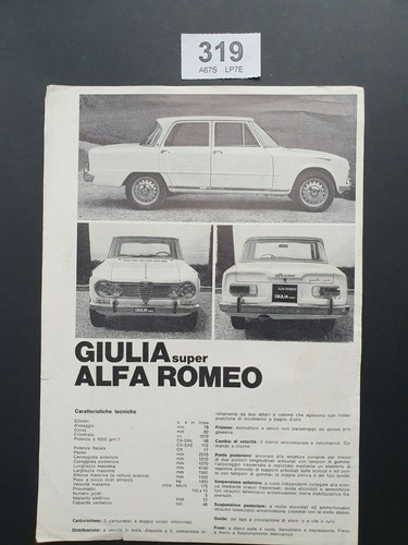 Giulia super alfa romeo - ,