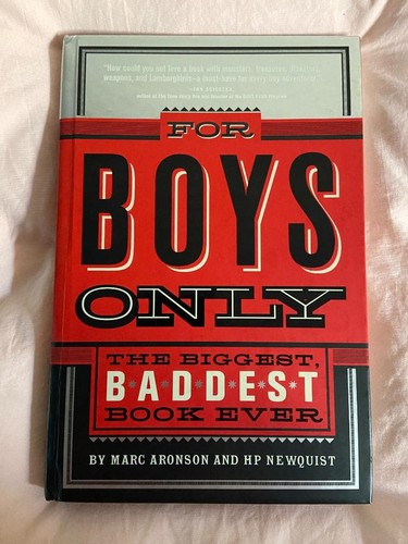 For boys only hardcover puzzle - boys,