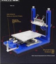 Serigrafia manuale da tavolo