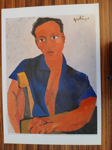 Manifesto guttuso autoritratto - manifesto,